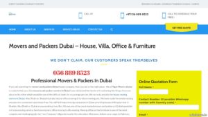 Movers & Packers in Dubai
