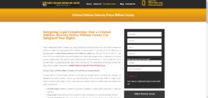 Criminal Defense Attorney Prince William County